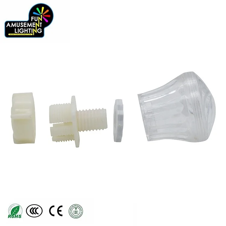 IP65 45MM Amusement Lamp Waterproof Cabochon LED Funfair Lighting