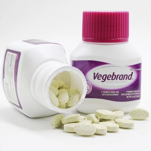 Private Label Dog Calcium Tablets Nutrient Supplement Calcium Goat Milk Nature For Dog