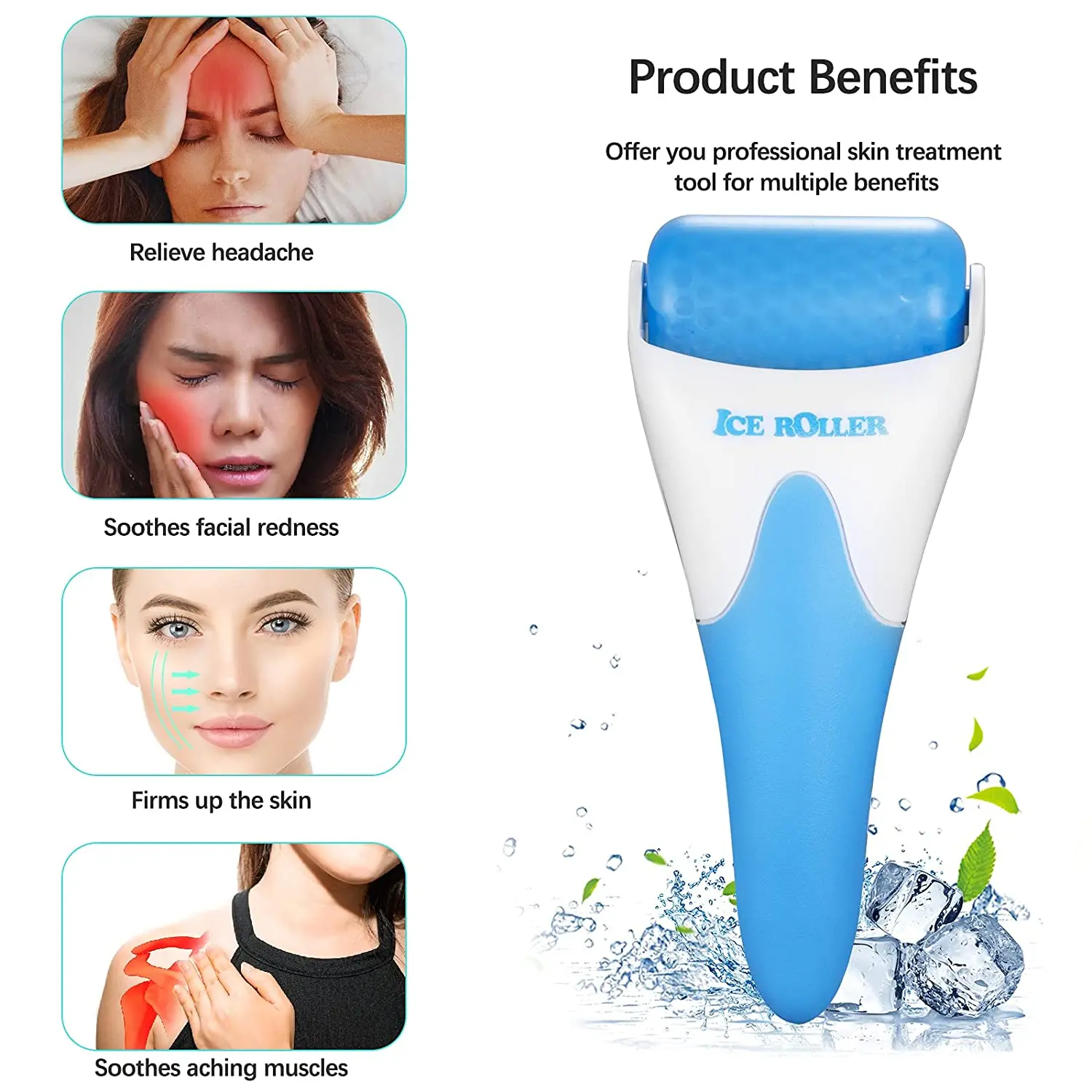 face roller ice Speed up blood circulation, and shrink skin pores, eliminate skin problems trending products 2022 new arrivals