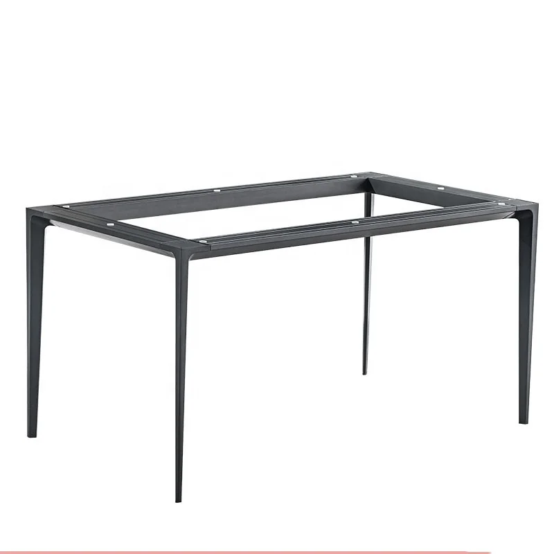Table Legs Heavy Duty Furniture Office Dinning Desk Industrial Aluminum Alloy Dining Metal Glass Marble Table Legs