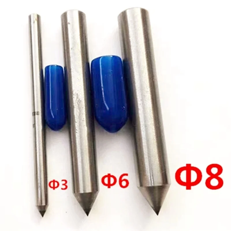 3.175mm 3mm Diamond point engraving tip Diamond Drag engraver bit for stone ceramic glass aluminum