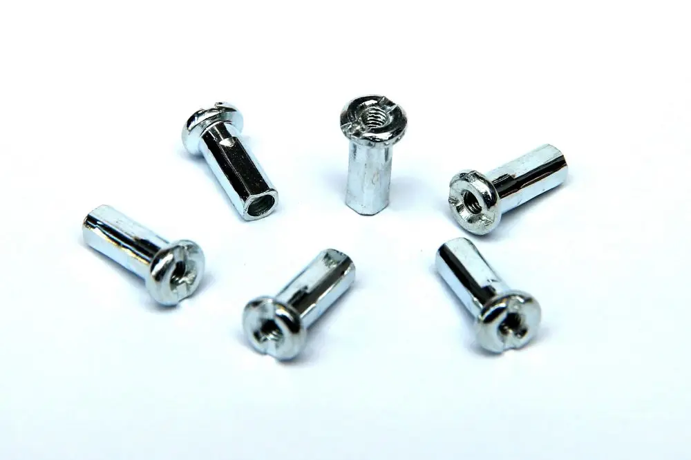 New China Manufacturer Galvanized Bicycle Spoke Nipple All Sizes Bike Spokes And Nipples