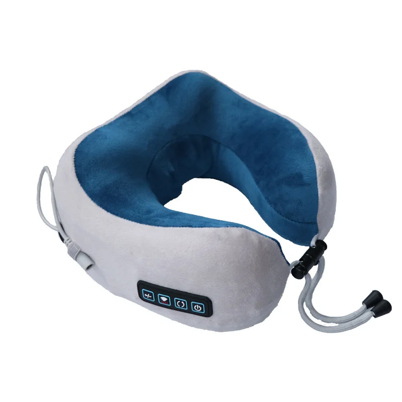 Graphene Heating Pad Hot Sale Memory Foam U Shape Electric Massage Pillow