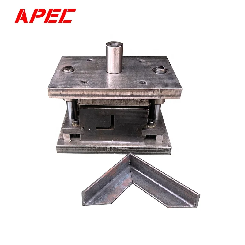 Angel bar Angle steel Notching 45 degree Cutting mold Customized mold 45 degree cutting