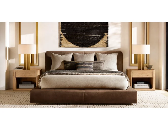 High end bedside table bedroom furniture luxury solid wood nightstand