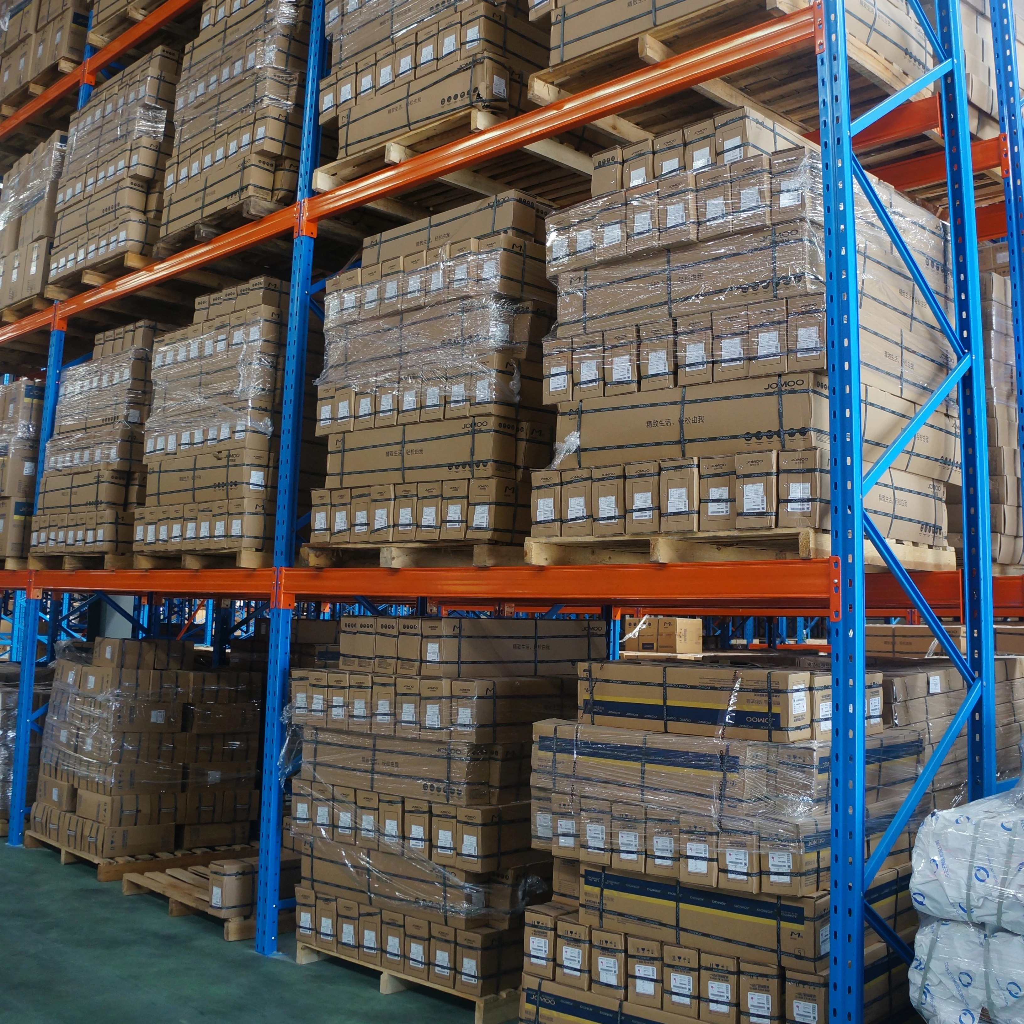 Heavy Duty 3t Per Layer Metal Powder Coated Warehouse Storage Steel Pallet Stack Racking Systems