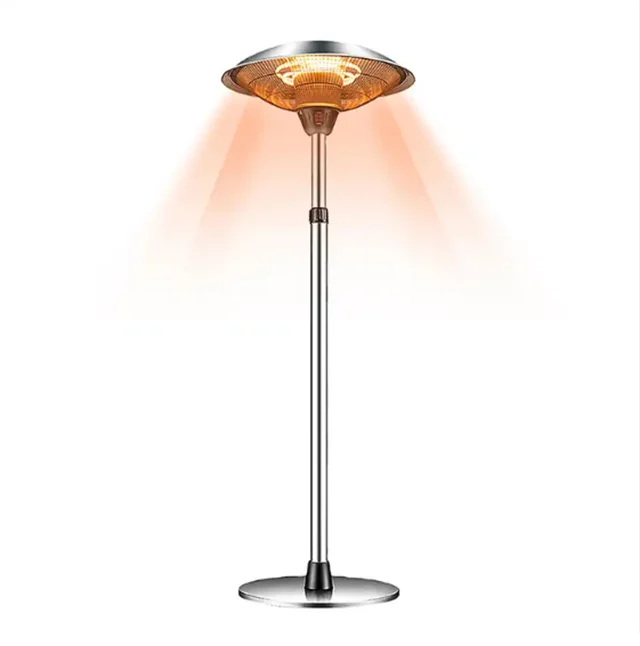 UK Plug Freestanding Electric Heater Waterproof and Remote Controlled for Indoor and Outdoor Use Wholesale Infrared Heaters