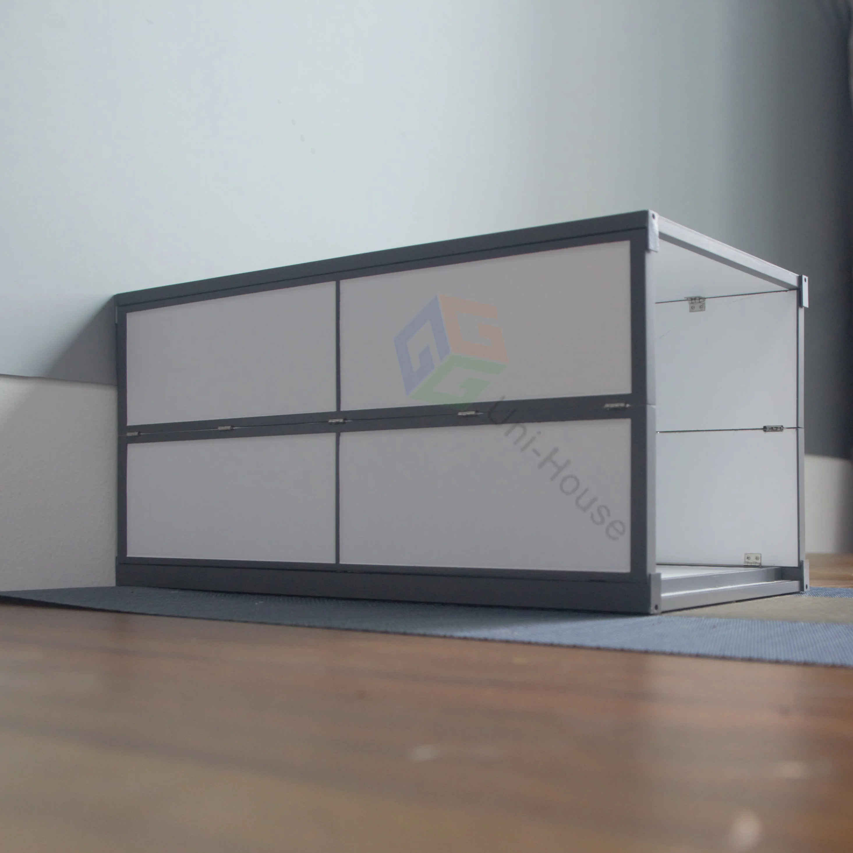 Ready outdoor portable moduler collapsible prefabricated  modern  tiny container for model house sale