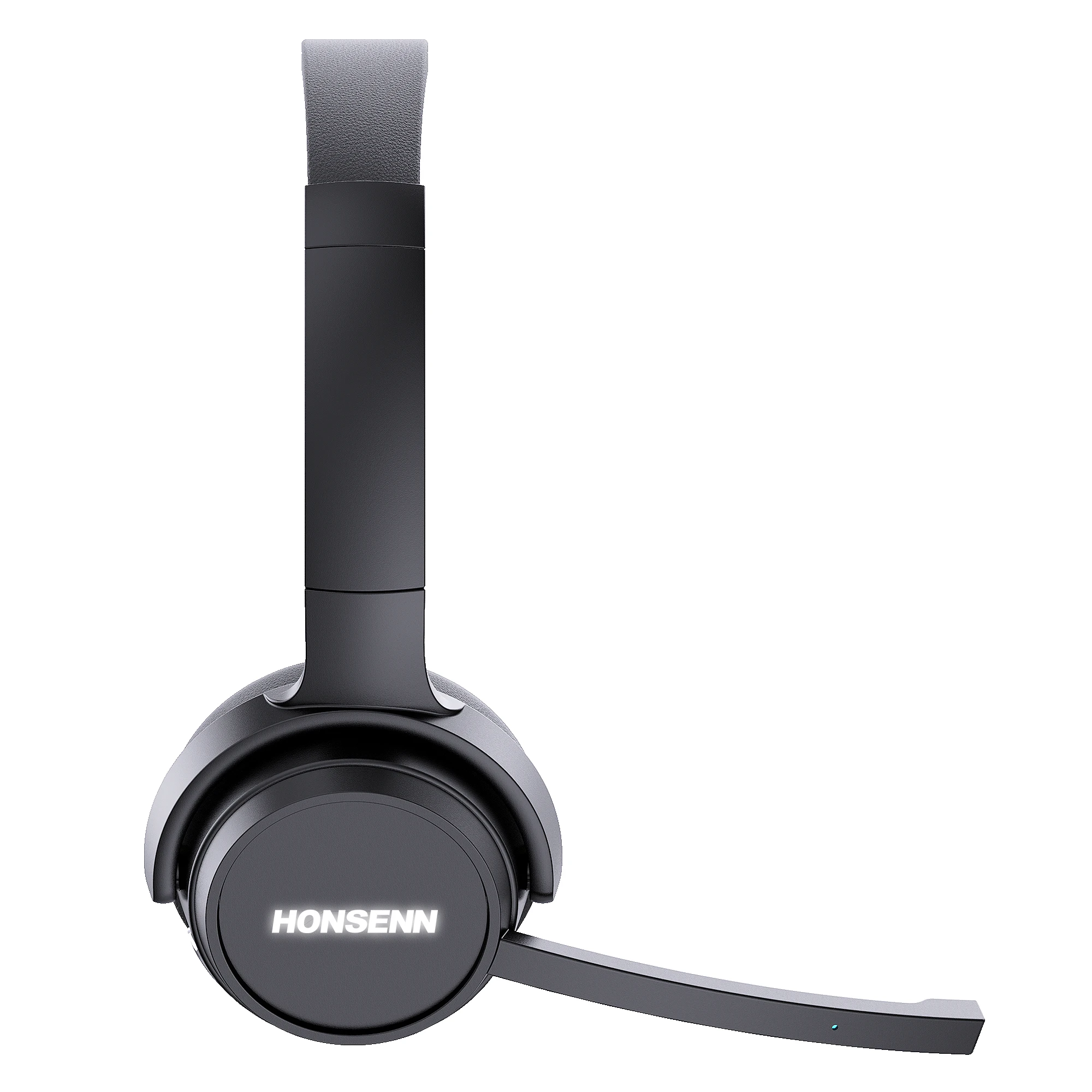 Premium OEM ODM Bluetooth Wireless Noise Reduction Call center Conference Office Headset Long Play Time ANC Earbuds Headphone