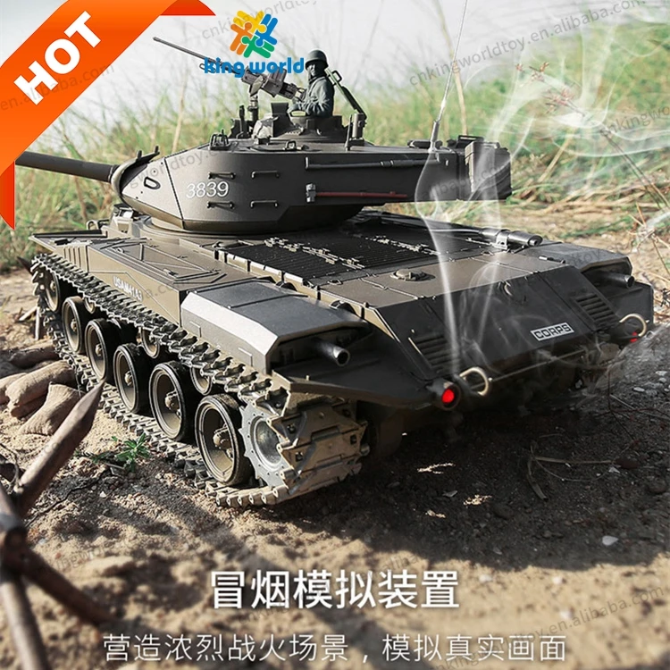 KW M41A3 Walker Bulldog Pro Version Henglong 3839-1 1/16 Tk7.0 Rc Tank Metal Tracks Wheels Motor Bb Airsoft Infrared Battle