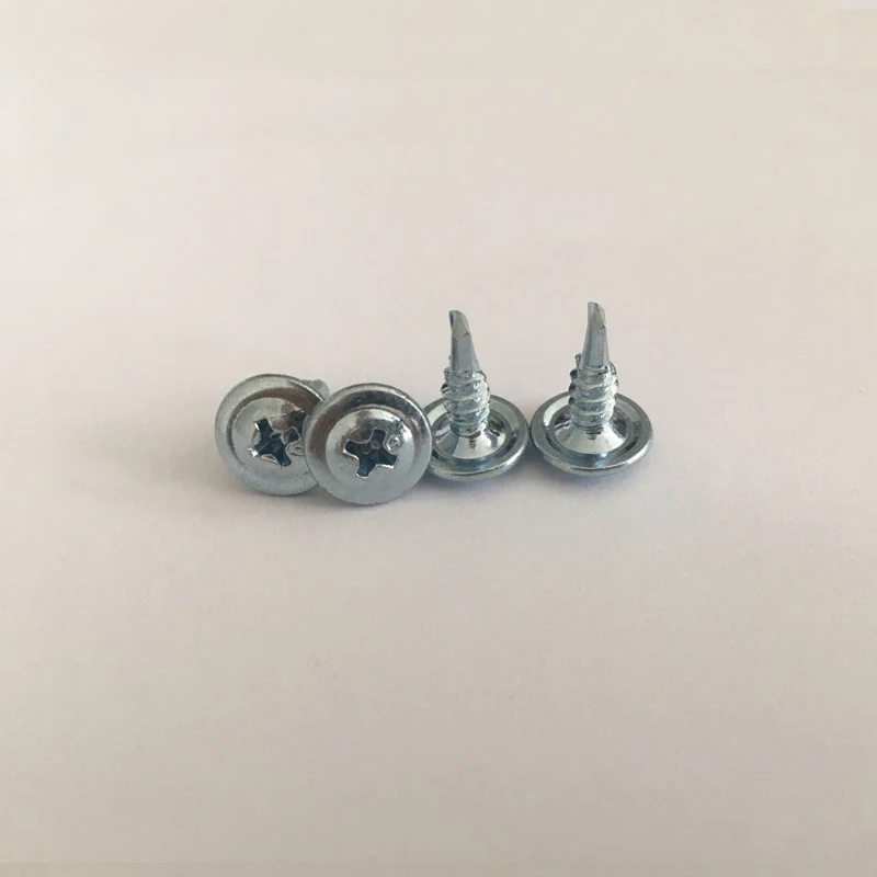
Factory plastic ground screw all size zinc self drilling roofing screws 