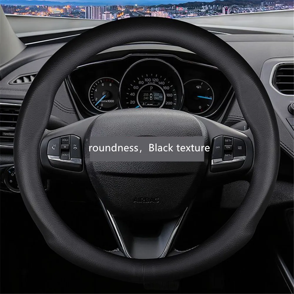 Latest steering wheel cover for nissan altima march sunny magnite micra tiida sentra patrol y62 maxima car interior accessories