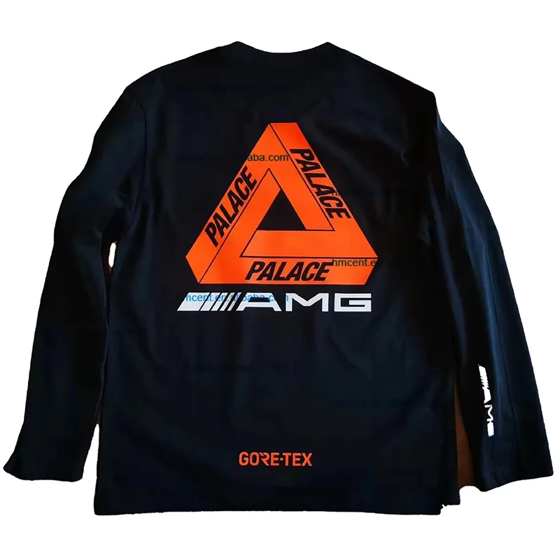 Superior Quality 100% Cotton Racing Suit For Mercedes-Benz AMG T-shirt Palace T-shirt Sportswear Casual Wear S-4xl