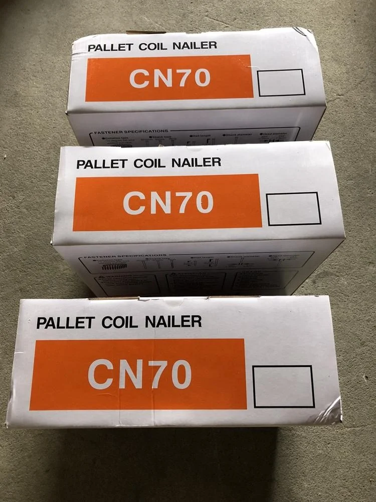Pneumatic pistola coil nailer CN55, CN70, CN80, CN90, CN100