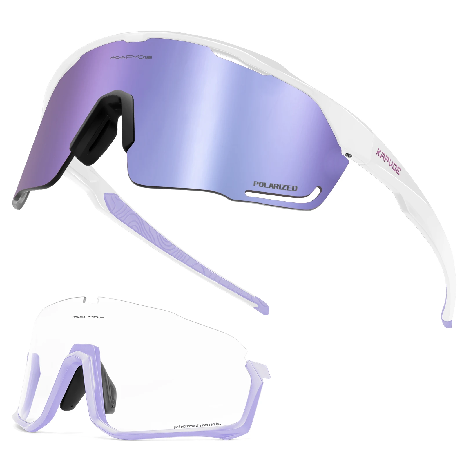 2023 New Cycling Glasses UV400 Cycling Sports Sunglasses Day And Night Indoor Super Outdoor Sports Cycling Glasses