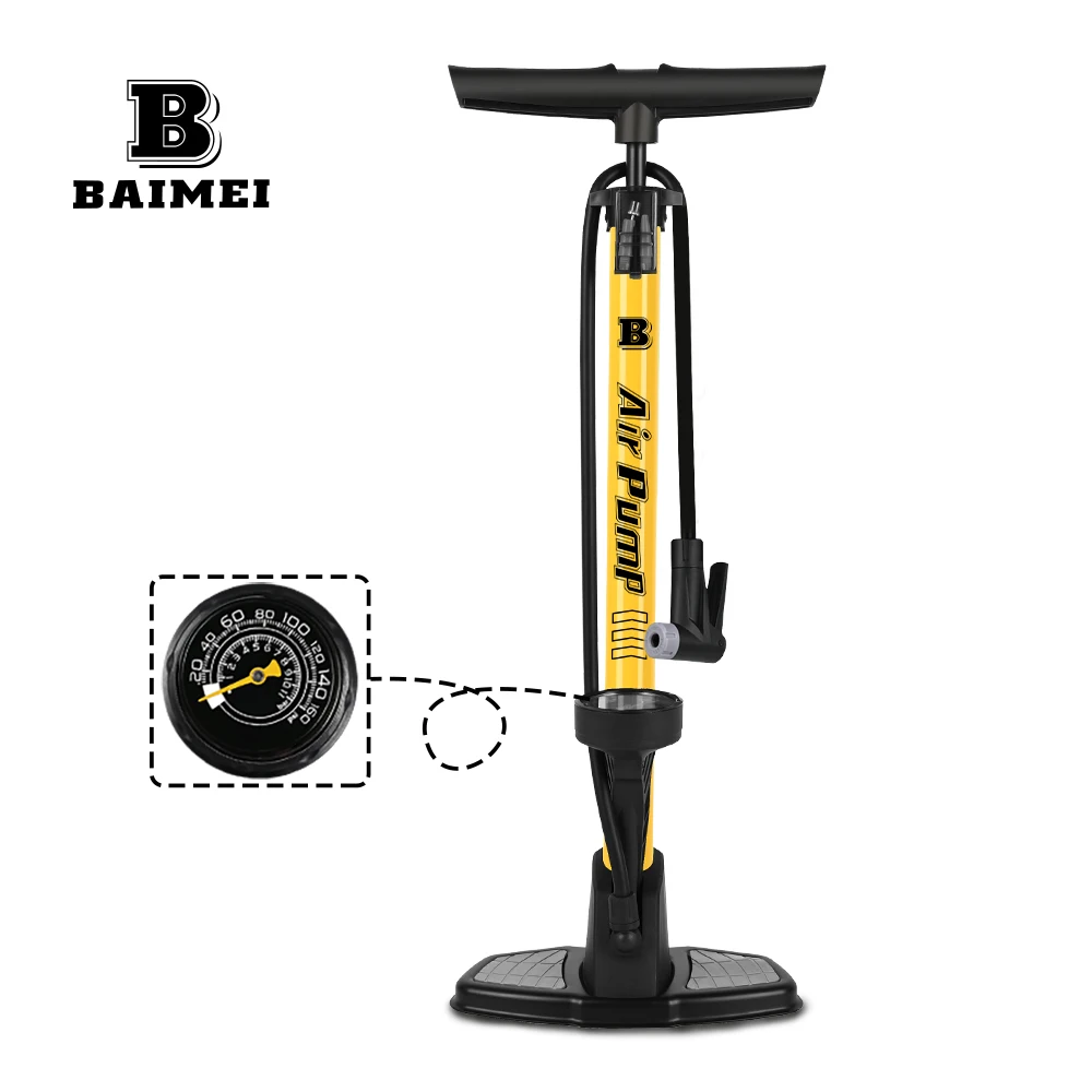 BM Good price China made hand air pump for inflatables/high pressure cheap bike tire pump bike accessories pump for bicycle