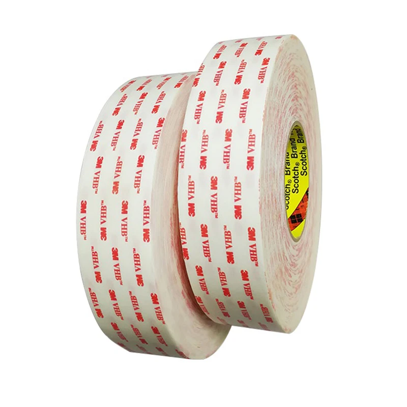 4930 White 0.64mm EVA/PE/PU Acrylic Foam Tape Waterproof Double Sided Pressure Sensitive Adhesive Strong Industrial VHB Masking