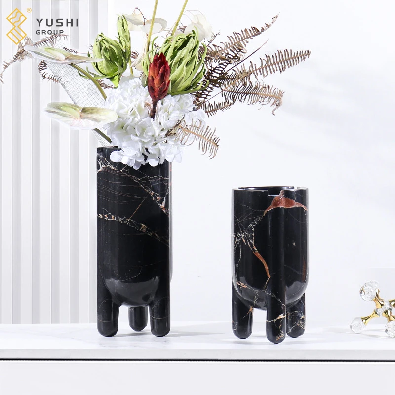 Yushi Group Современная ваза из мраморного камня для дома декоративная отеля