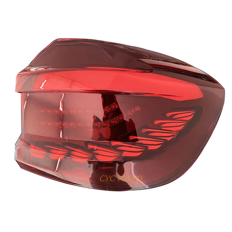 X3 G01 G08 rear light Tail light tail lamp Upgrade OLED Dragon Scale style For BMW X3 2018 2019 2020 2021+