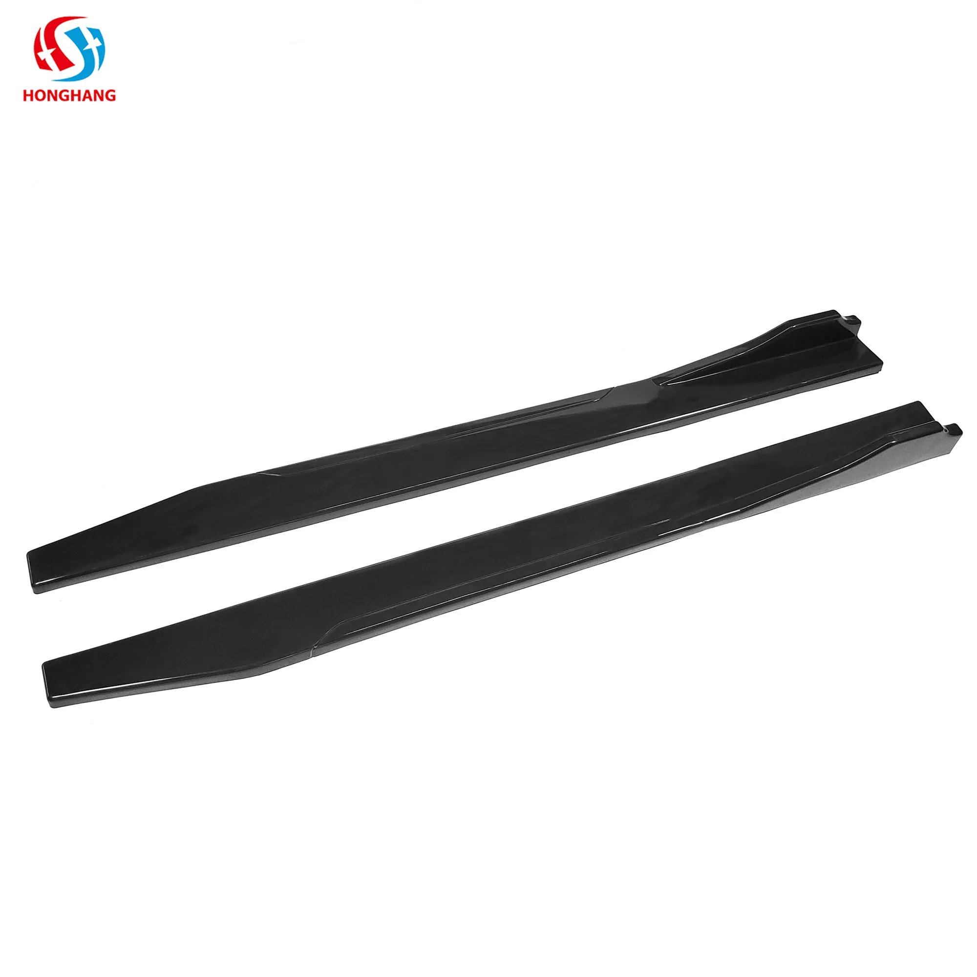 Honghang Manufacture Auto Spare Parts Body Protecter, New Style Univetsal Car Side Skirts Lip Spoiler For All Car Type E