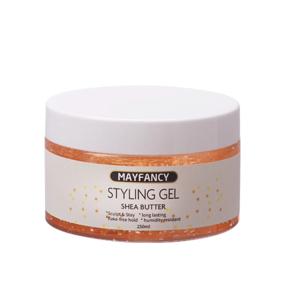 MAYFANCY Extra Strong Hold Hair Styling Gel Twist Edge Braid Edge Control with Shine Jam Effect Private Label  Pomade Wax