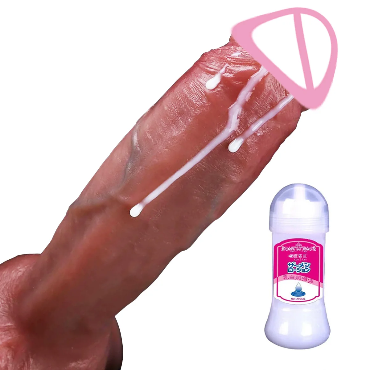 Realistic Dildo Feels Like Skin with Huge Strong Suction Cup for Hands-Free Play Silicone Adult Sex Toys for Men Women Pleasure