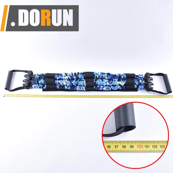 5 in 1 Bench Press Band with Detachable Bar, Adjustable Push Up Resistance Bands, Portable Chest Builder with Carry Bag