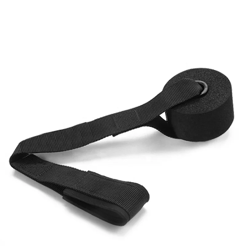 Gym Fitness Adjustable Carabiner Waist Belt Explosive Harness Set Elastic Pull Rope Hook Latex Bungee Cord Resistance Tube Band