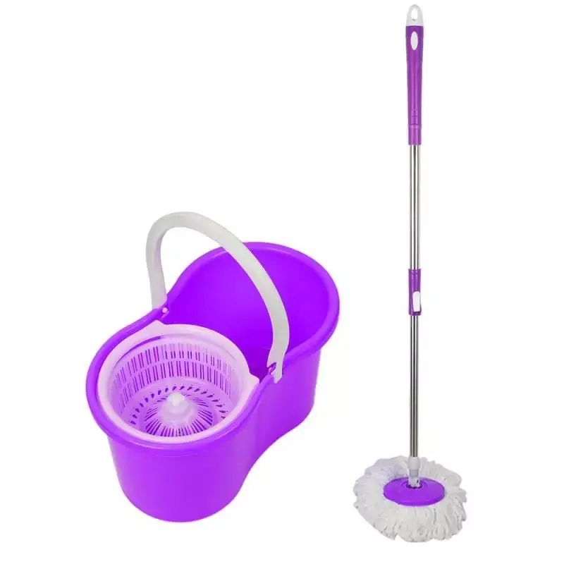 Spinning Mop and Bucket set Replacement Floor Spin cleaning head Mop Hand Easy Microfiber Spinning Floor Mop Cleaning Tools