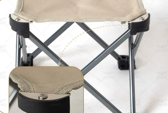 Folding stool Convenient ultra-light multi-functional outdoor camping picnic folding storagsmall stool four-legged stool
