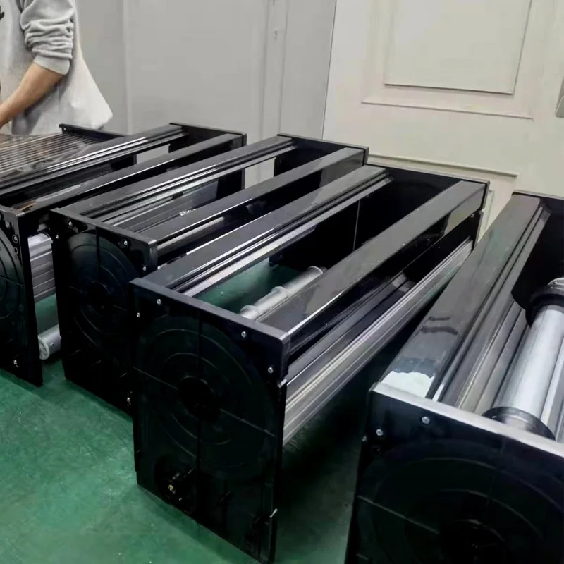 wholesale spot 60x132cm ABS Indian Kitchen Rolling Shutter DoorVertical Scroll Wardrobe Cabinet Door free standing wardrobes