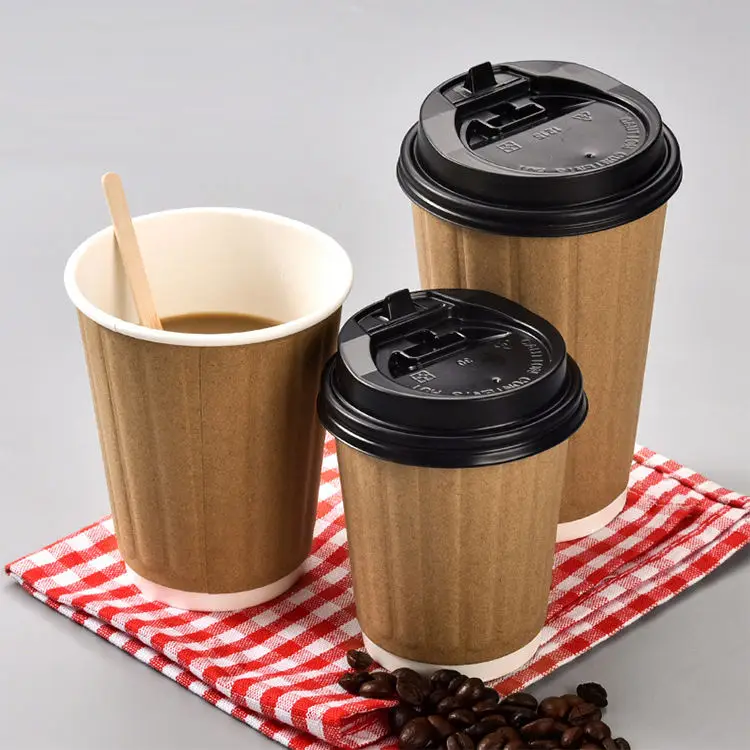 Wholesale Disposable Custom Printed Paper Coffee Cups Dixie Tea Cups Paper Icecream Cups Bowl With Lids