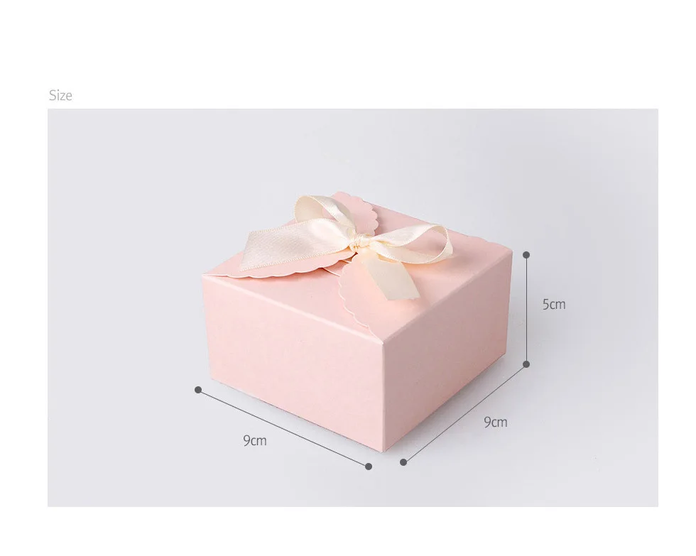Customized Top quality different colors and styles wedding favor gift box wedding favor candy boxes