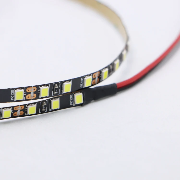 12 В 24 Smd 2835 Светодиодные полосы света 4 мм 5 6 8 10 гибкие светодиодные м