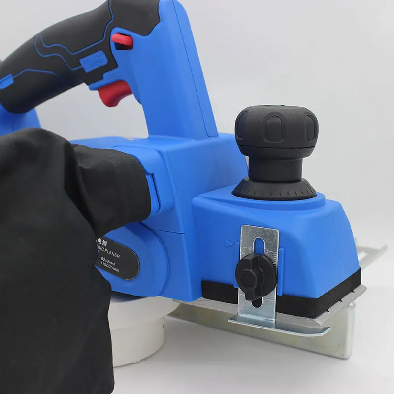Factory direct sale Brushless motor Cordless Power woodworking planer machine
