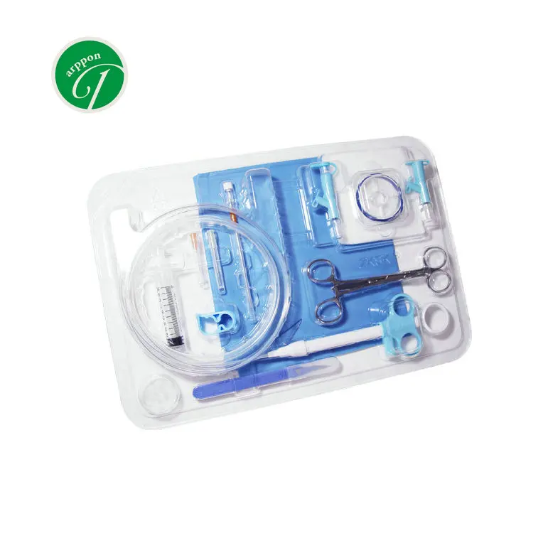 Disposable gastrostomy feeding tube / PEG percutaneous endoscopic kit