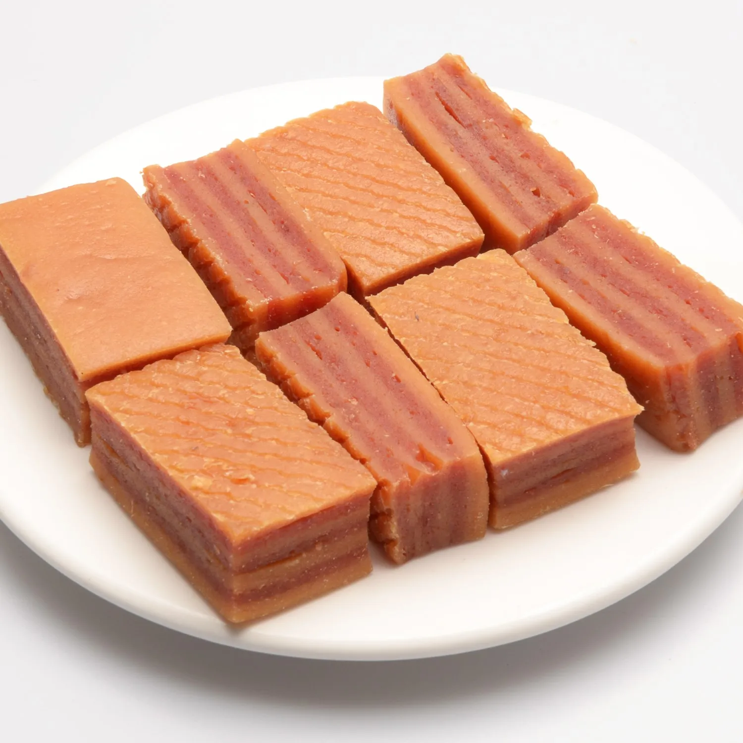 PET foods Fresh chicken, duck and salmon Cube meat snacks dog chew toy dog treat delicious salmon chicken cube