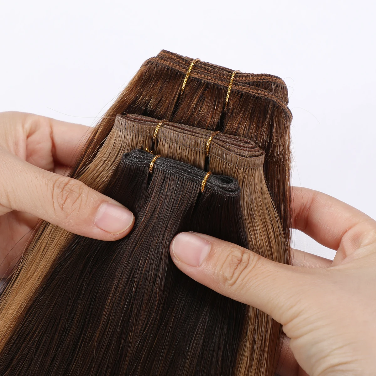 Самые Популярные русские двойные вытянутые натуральные волосы Remy волнистые 20-28 дюймов растянутые необработанные человеческие парики кружевные пряди