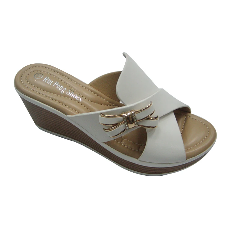 Factory direct sales summer chinese latest design slippers heels