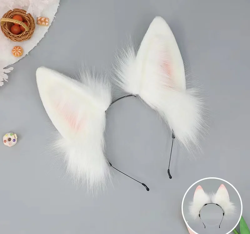Animal ears cute Lolita hair headband accessories girl hair accessories cosplay props fox ears headband