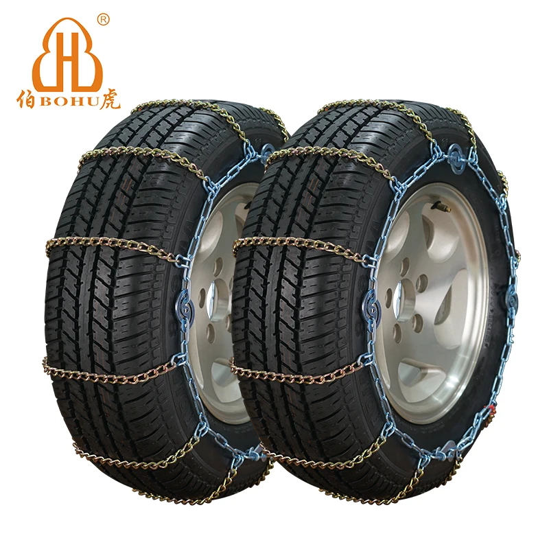 BOHU 2022 new product easy grip snow chain alloy steel snow tyre chain 11M snow chains