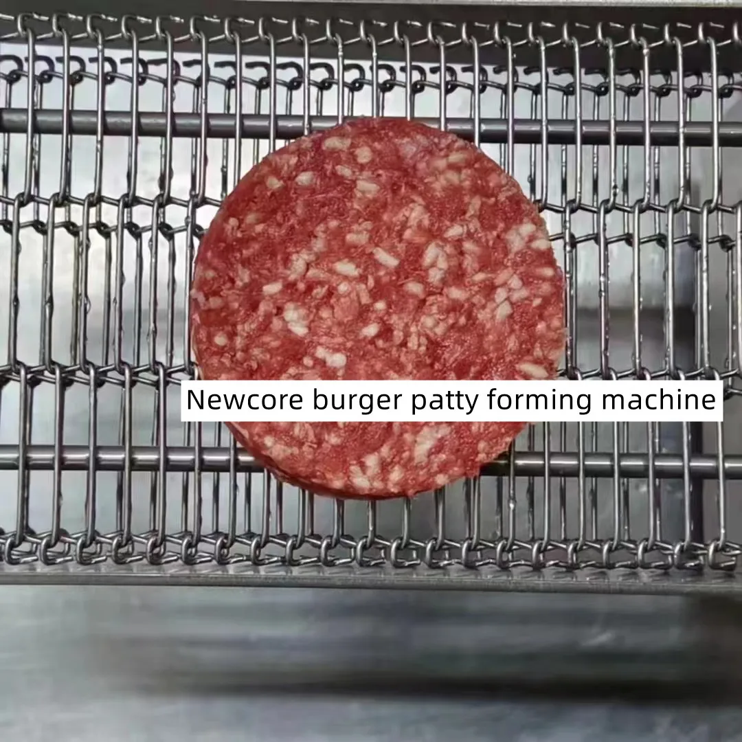 Fast food restaurant equipment mini burger patty making machine