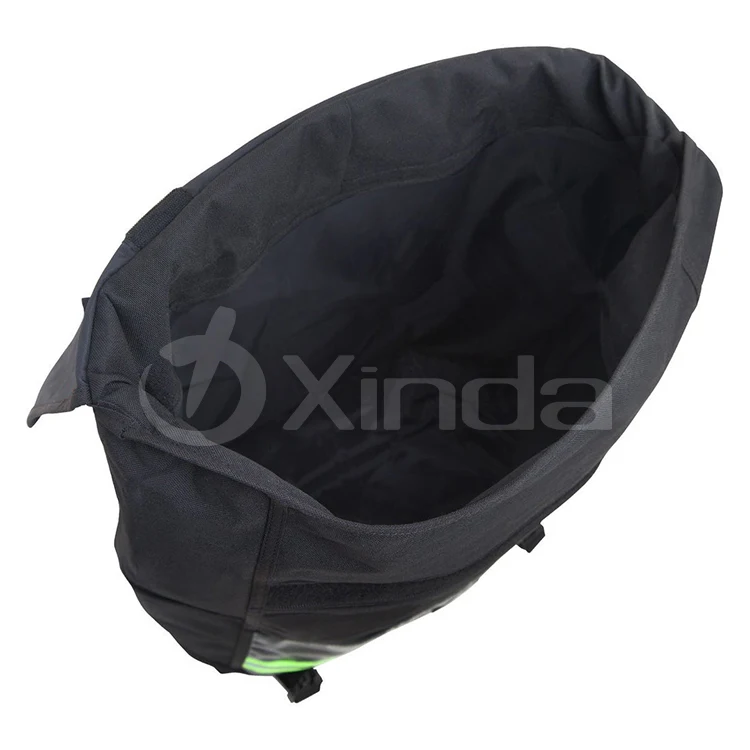 Custom Flap Closure Bicycle Riding Gear Bag Outdoor Cycling Backpack with Reflective Strips