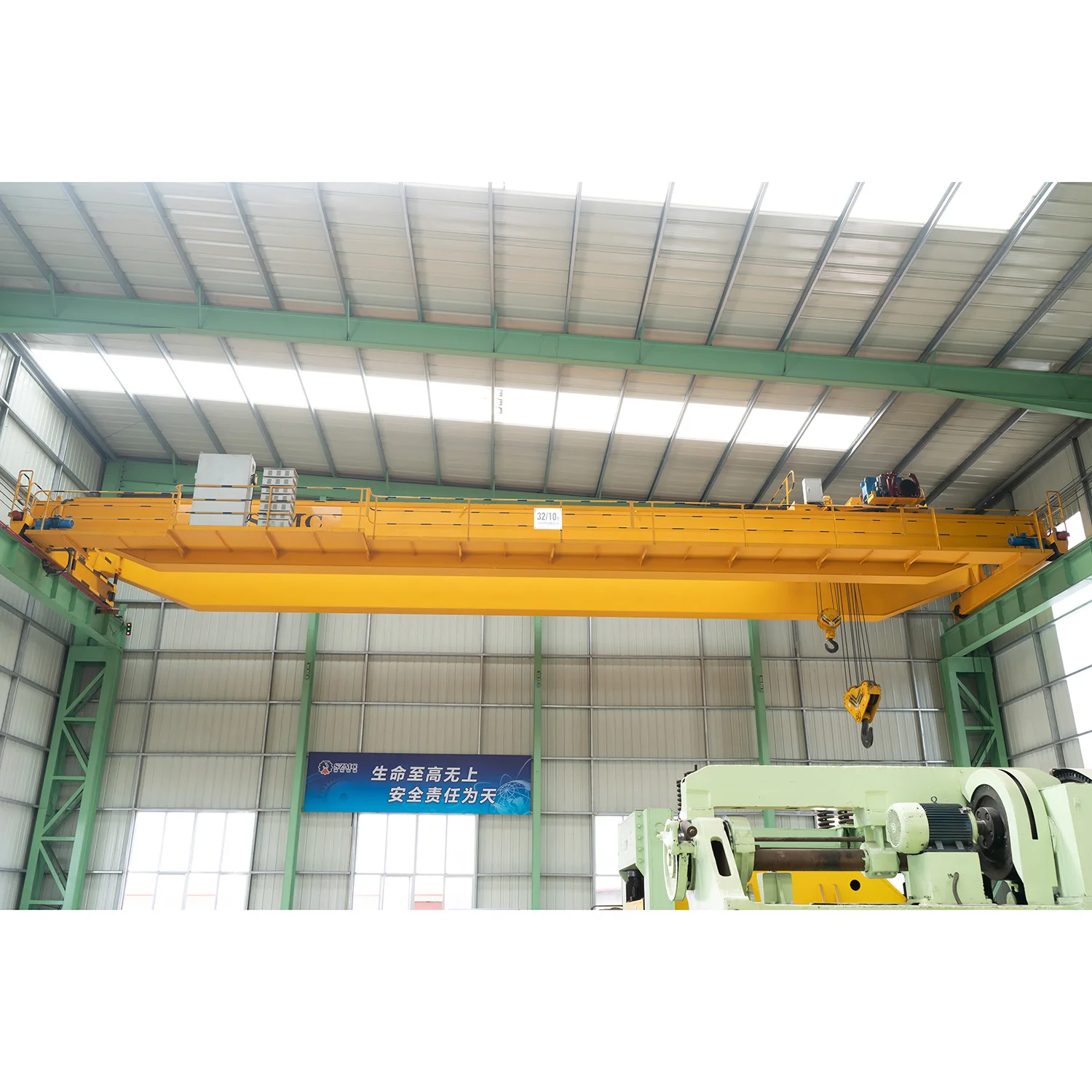 QD model 20 / 15ton 32/50ton double girder beam bridge Overhead Crane