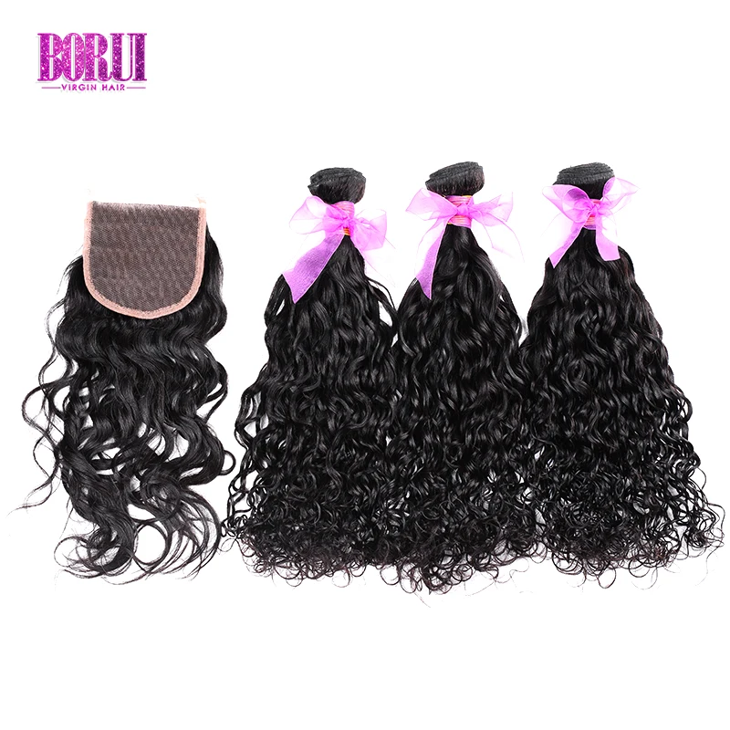 
BORUI 7a 8a 9a 10a 12a grade mongolian burmese vietnamese short long kinky curly 4c human hair bundles with closure frontal 