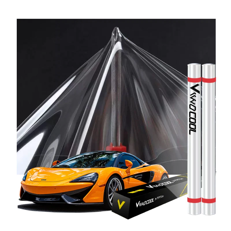 High glossy transparent 152cm*15m anti yellow  TPU PPF car paint protection film  protection car body car ppf