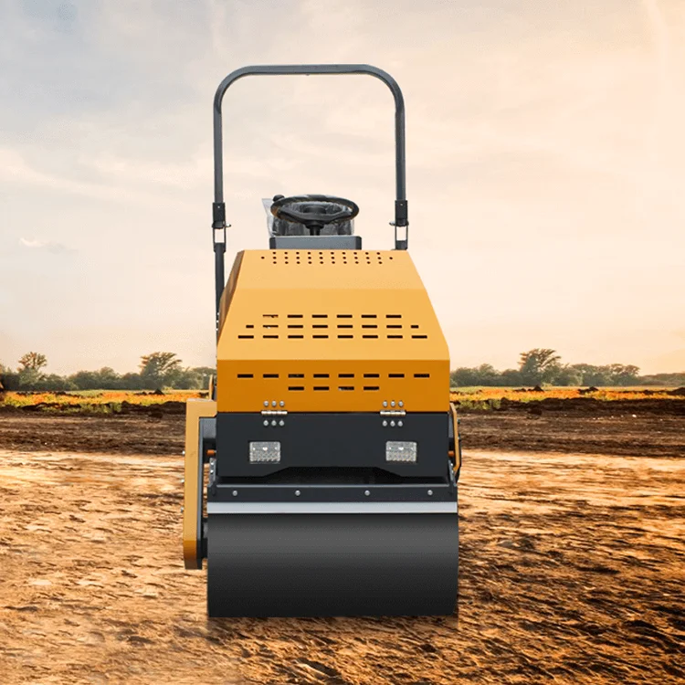 Высококачественный дорожный каток 1 5 тонн однобарабанный горячая распродажа дизельный двигатель Вибрационный