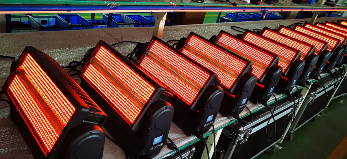 RDM / DMX control LED Strobe Wash Outdoor Moving Light 1000W