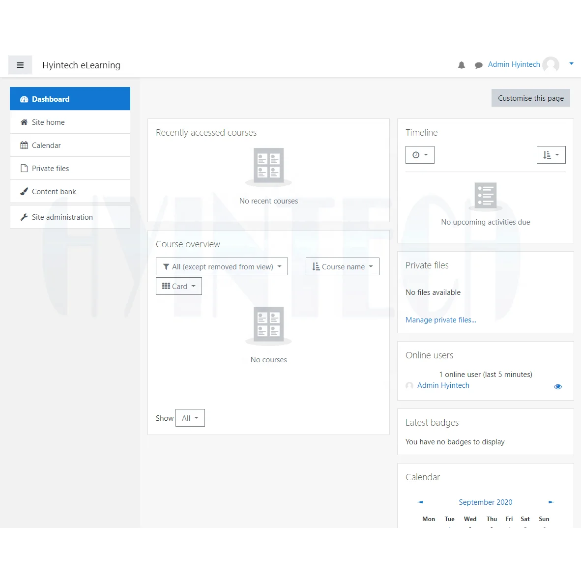 
 Разработка программного обеспечения для электронного обучения  