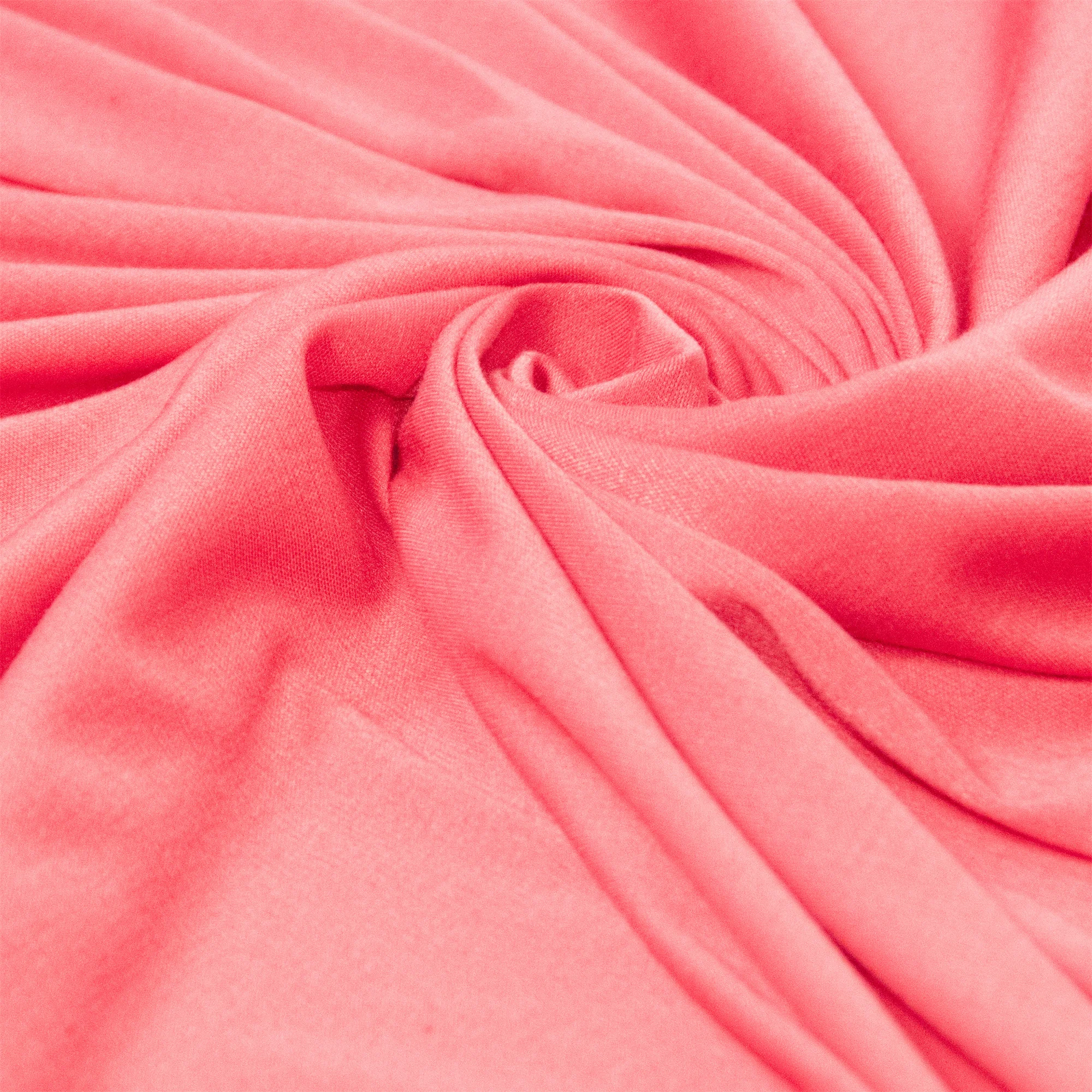 Good Quality 40s 100%T Poly Spun Compact Siro Interlock PD Fabric for Shirt and Sportswear